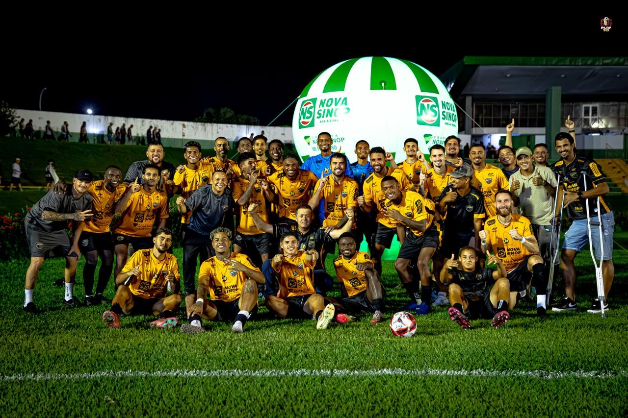 Sport Sinop vence o Chapada, garante vaga nas Quartas de Final e recebe o Cuiabá no Gigante do Norte