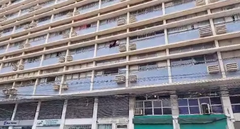 Moradora de 94 anos morre após cair de prédio em frente à Prefeitura de Cuiabá