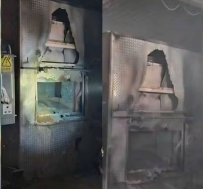 Cadáver de 140 kg impede o fechamento correto de câmara de cremação e causa incêndio no México