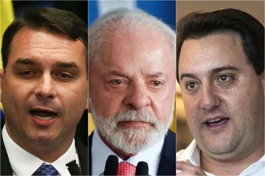 Paraná Pesquisas: Flávio e Ratinho Jr. empatam com Lula no 2º turno