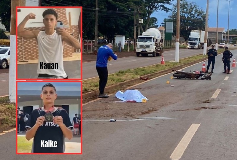 Morre jovem de 16 anos que se acidentou de moto junto ao irmão gêmeo em Tangará da Serra