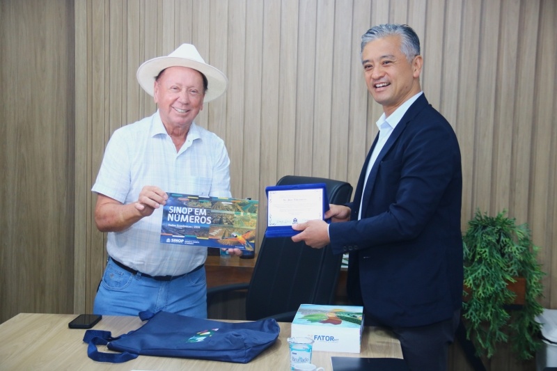 Prefeitura de Sinop recebe cônsul do Japão para apresentar potencial econômico da cidade