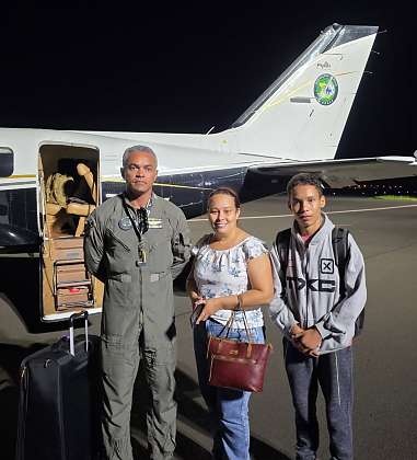 Adolescente de MT e mãe são transportados de emergência para transplante de rim em SP