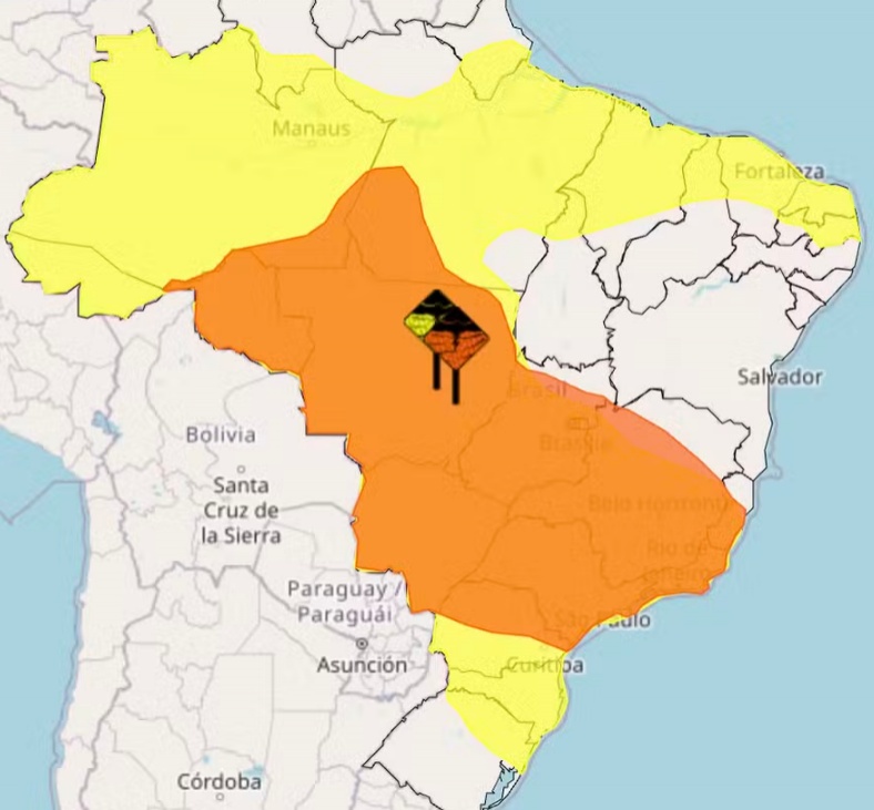 Terça-feira tem alerta para temporais em todas as regiões; veja a previsão