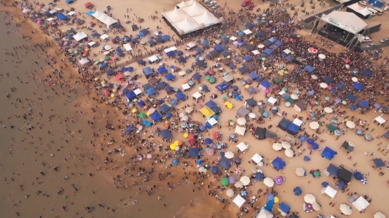 Parceria entre Prefeitura de Sinop e Governo de MT garante asfalto na estrada da Praia do Cortado