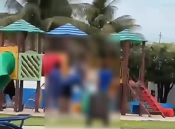 Adolescentes destroem parque recem instalado e revoltam moradores