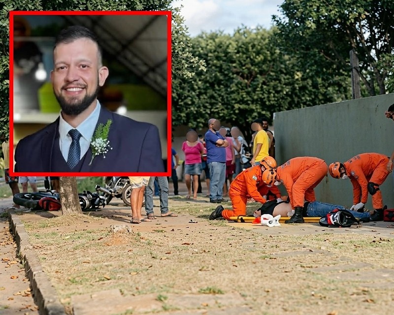 Advogado de MT morre aos 33 anos em batida entre moto e caminhonete