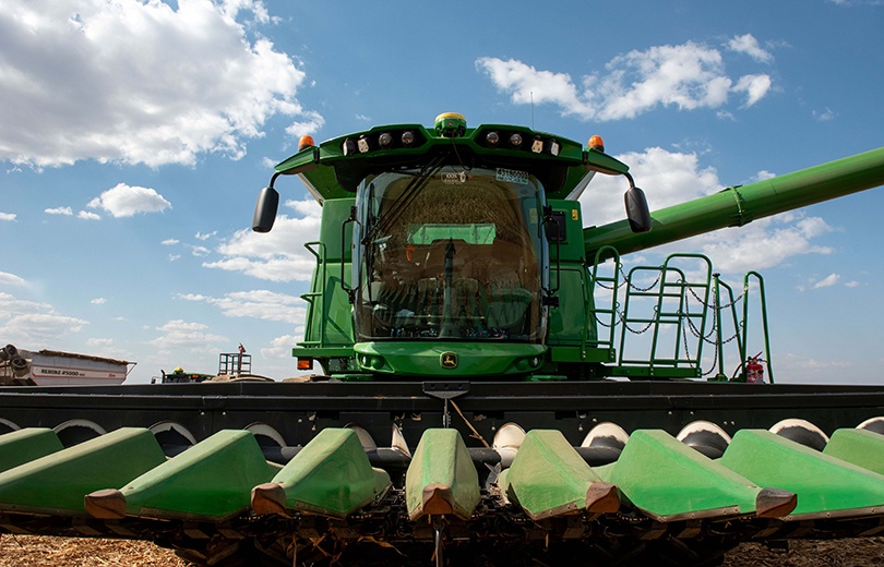 Amaggi faz primeira colheita com máquinas movidas a biodiesel puro em MT
