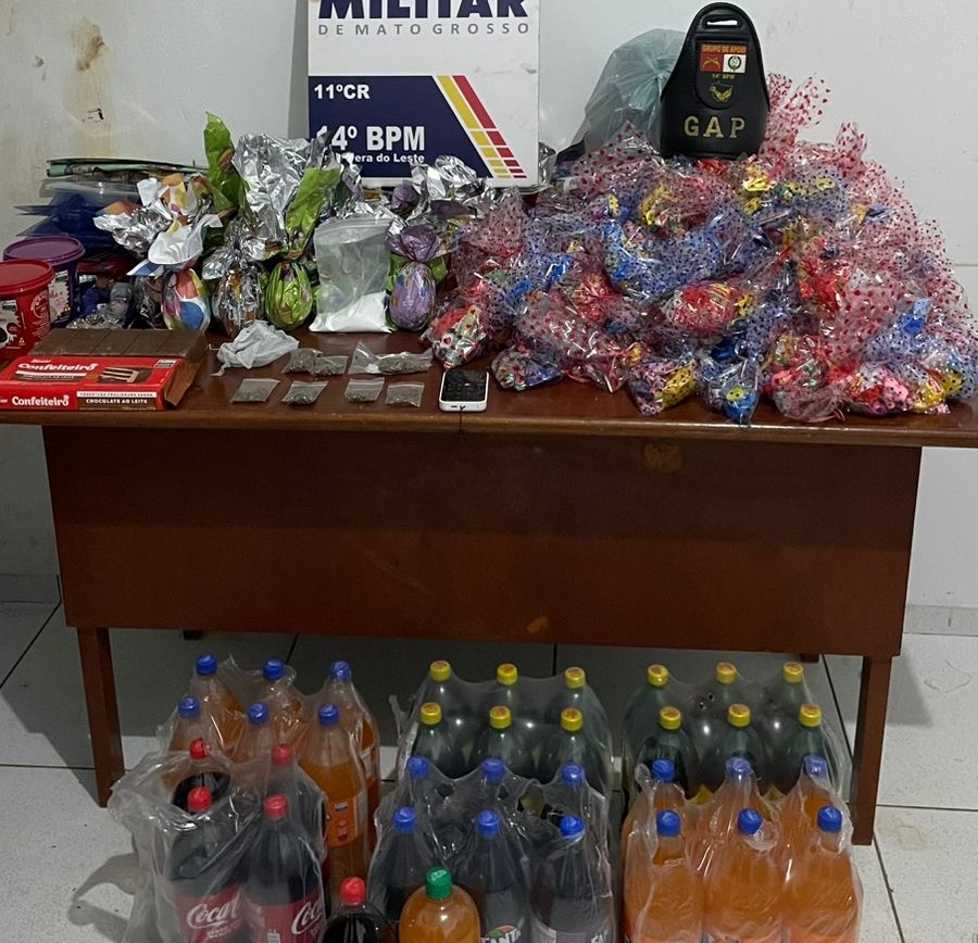Cinco pessoas são presas com ovos de Páscoa que seriam distribuídos por facção criminosa
