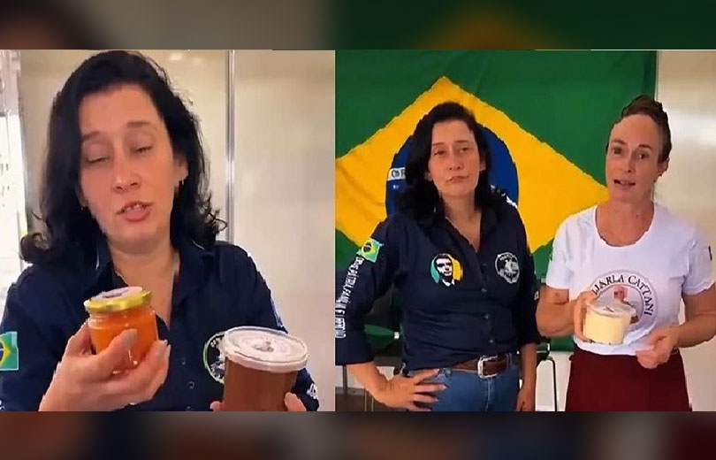 Assessora recebe diárias da ALMT para vender queijos da família de Cattani na feira