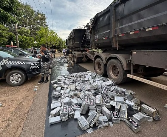 Mega carga de cocaína que saiu de MT é interceptada antes de seguir para a Europa