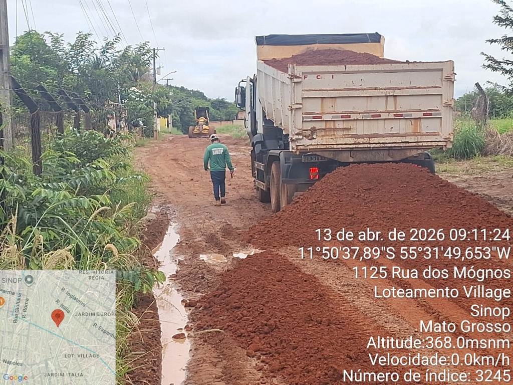 Prefeitura atende demanda e recupera Rua dos Mognos