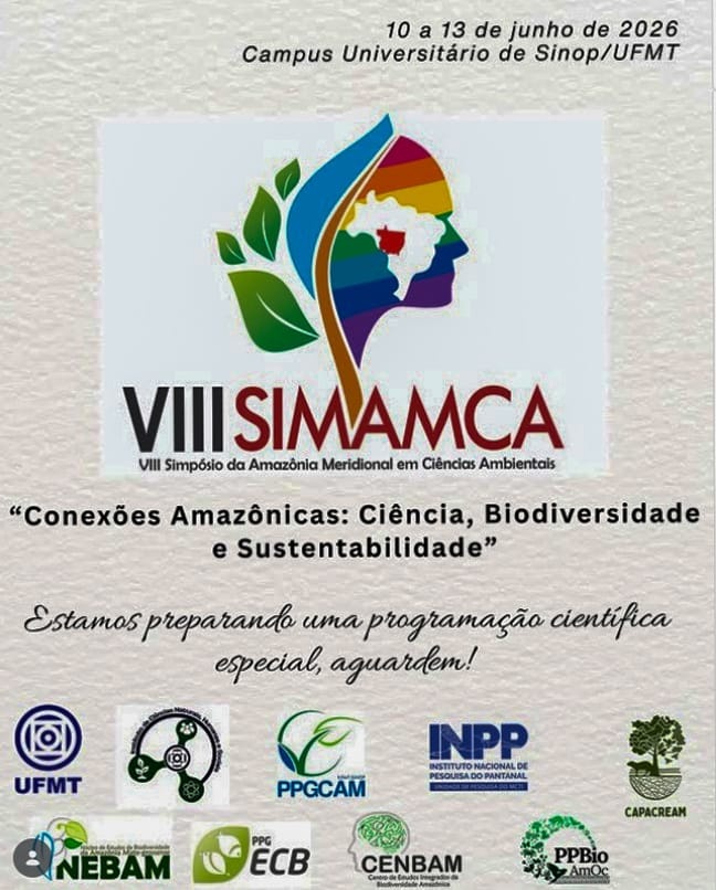 Sinop recebe o VIII SIMAMCA para debater o futuro da biodiversidade