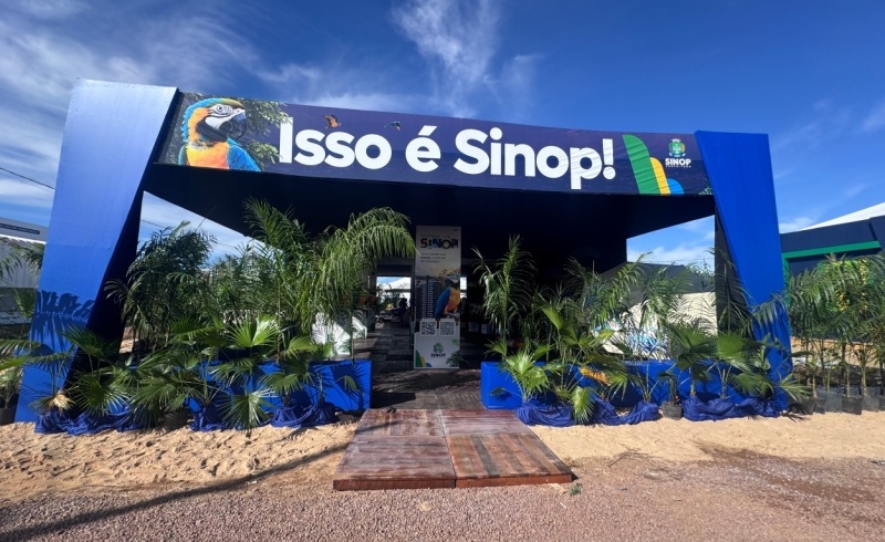 Prefeitura de Sinop destaca desenvolvimento econômico e potencialidades turísticas durante principal feira de agronegócio do Norte de MT