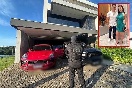 Polícia trava R$ 10 milhões de casal por esquema com "jogo do tigrinho"