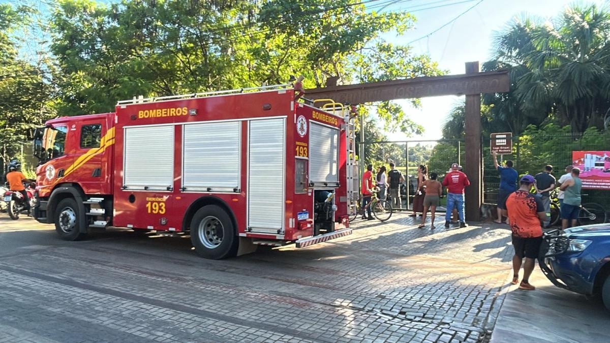 Corpo é achado boiando em lago de Lucas; polícia investiga