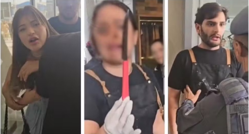 Mulher é presa ao dar facada em cabeleireiro por não gostar de corte de cabelo em SP