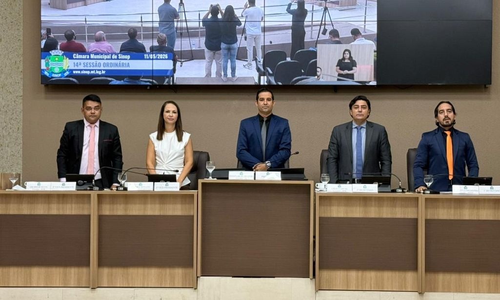 Moisés do Jardim do Ouro é eleito presidente da Câmara e Sandra Donato como vice