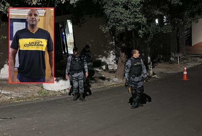 Homem mantém enteada refém sob mira de arma e acaba morto pela PM em Cuiabá