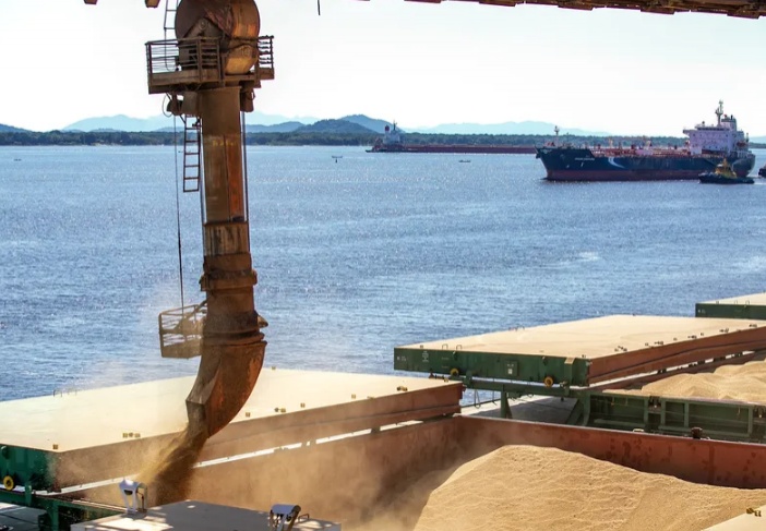 Exportações de soja do Brasil devem atingir recorde em 2026, diz Conab