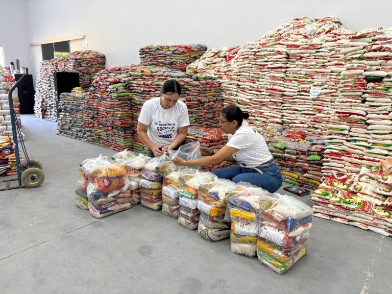 Entrada solidária da Exponorte 2026 deve arrecadar 40 toneladas de alimentos em Sinop