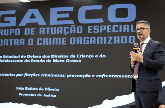 Mais de 50% dos adolescentes do socioeducativo em MT têm ligação com facções, diz promotor