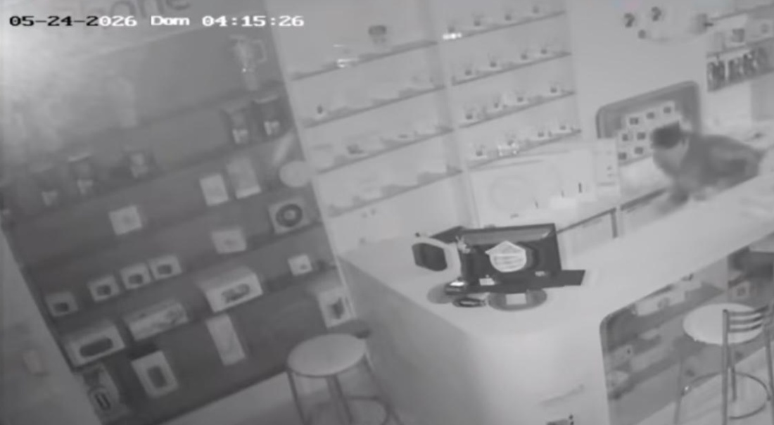 Criminosos invadem loja de celulares em Sinop e causam prejuízo de R$ 50 mil