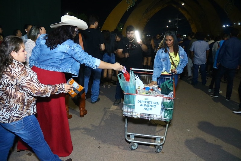 Exponorte reforça solidariedade e Prefeitura detalha critérios para distribuição dos alimentos arrecadados