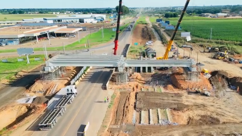 BR-163 terá pare e siga para avanço das obras de viaduto em Sinop