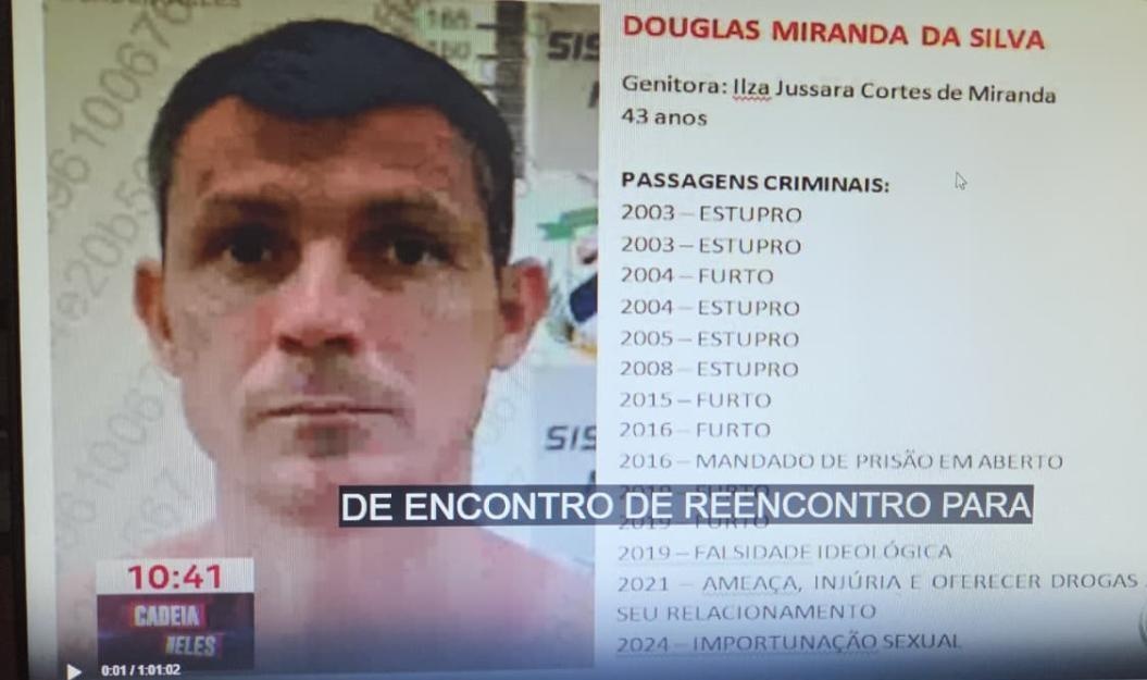 Estuprador em série é preso ao invadir casa e abusar de adolescente