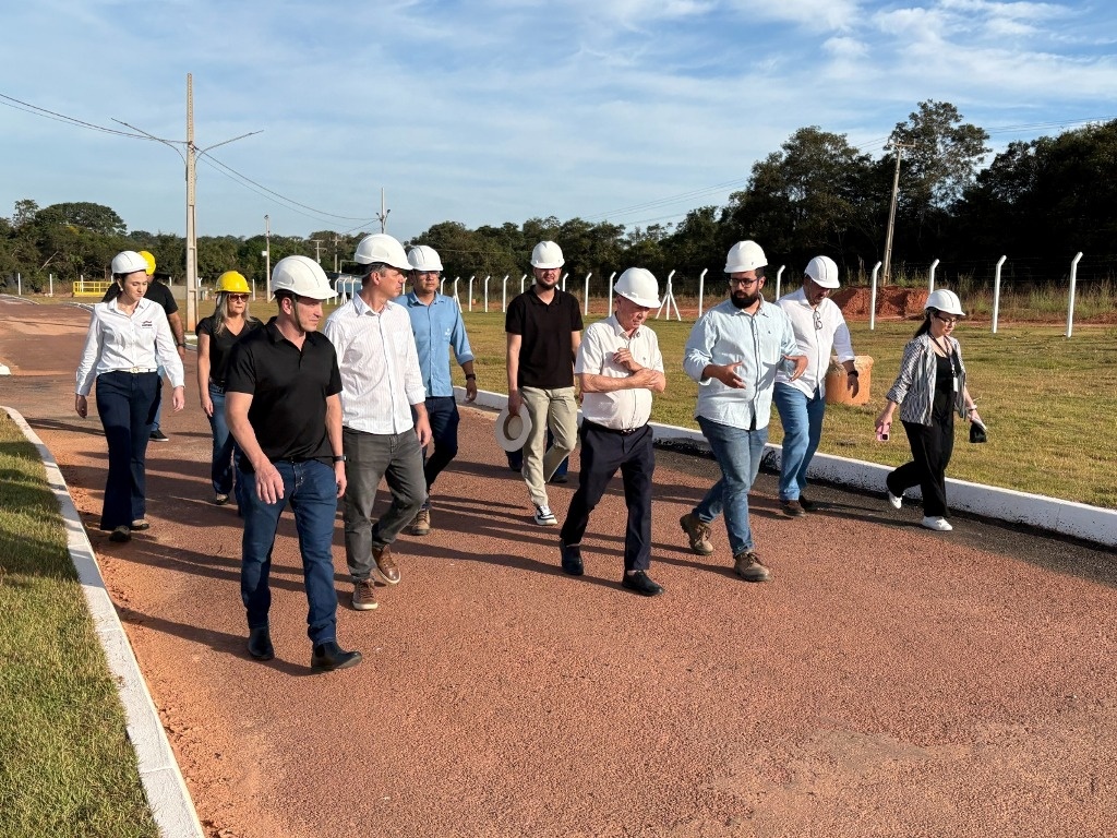 Águas de Sinop recebe visita do prefeito Roberto Dorner e da AGER na Estação de Tratamento de Esgoto