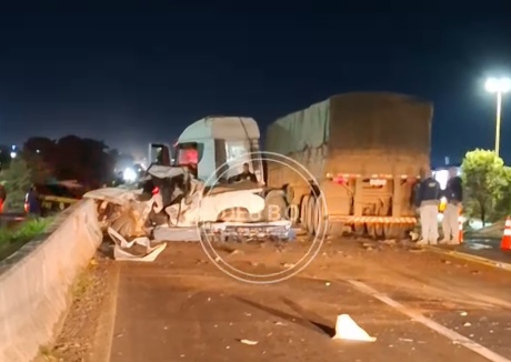 Acidente grave no viaduto da BR-163 deixa um morto em Sinop