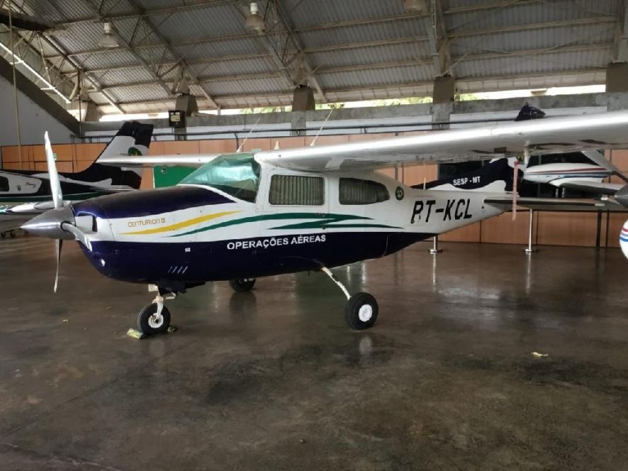 Aeronaves e veículos apreendidos em ações contra o tráfico em MT vão a leilão
