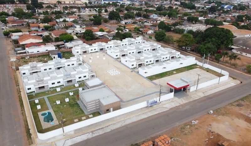 Jaciara inaugura o primeiro condomínio público gratuito para idosos de MT