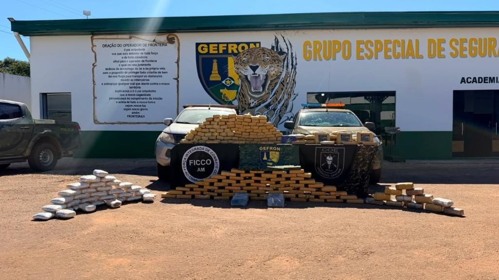 Operação prende traficante com carga de 325 kg de drogas na fronteira de MT avaliada em R$ 1,2 milhão