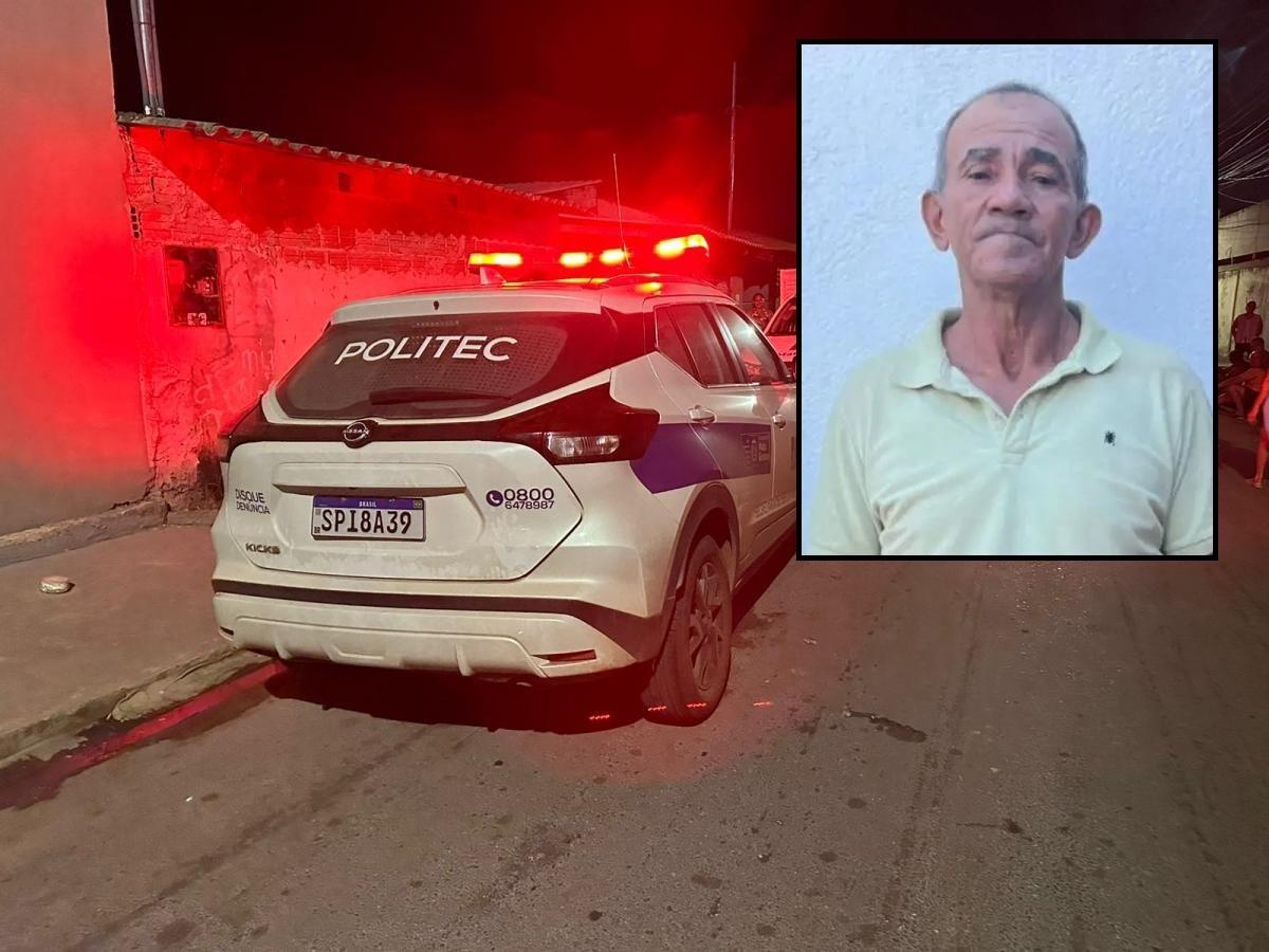 Em vídeo, idoso conversa com a vítima e afirma que 'intenção é matar e se matar'