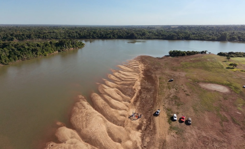 Prefeitura de Sinop realiza visita técnica na Praia do Cortado para planejamento do Festeja Sinop