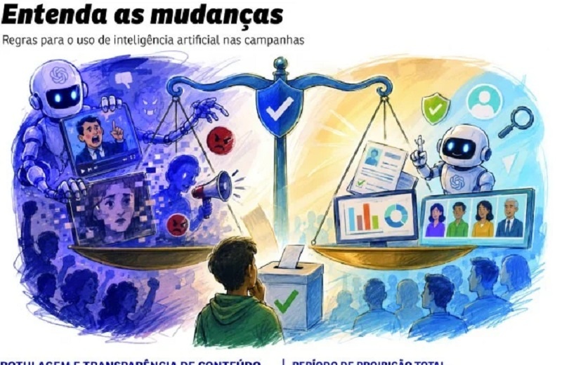 TSE impõe regras para IA na corrida às urnas; veja o muda