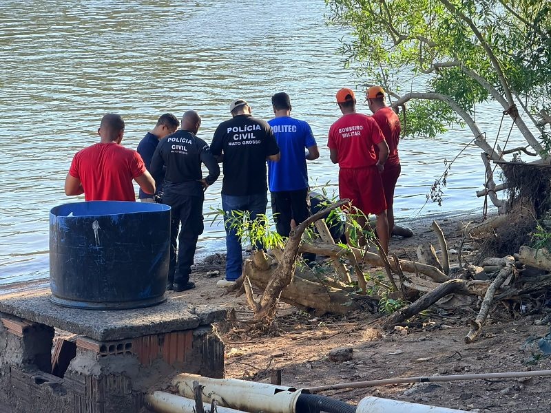 Jovem com tornozeleira eletrônica é encontrado morto no Rio Cuiabá
