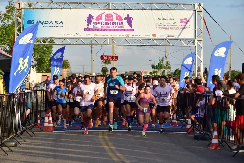 3ª Corrida e Caminhada Maria da Penha abre programação do Agosto Lilás em Sinop
