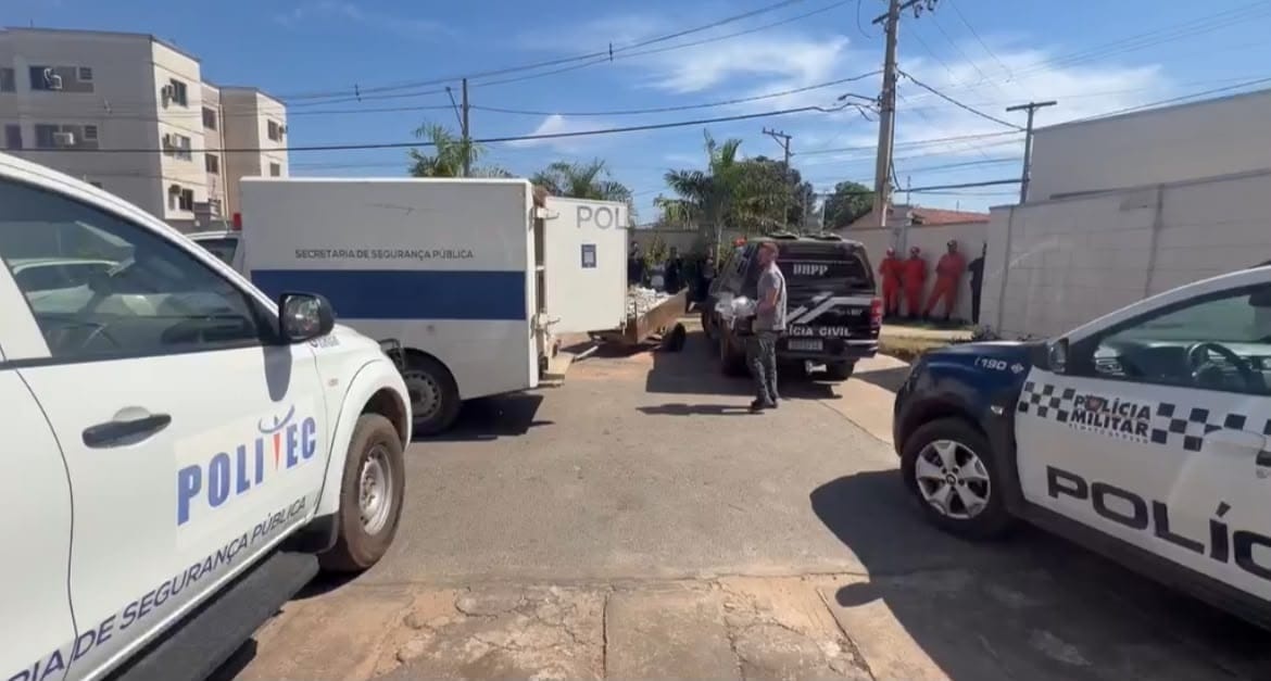 Bebê é encontrado morto dentro de lixeira de condomínio em Várzea Grande