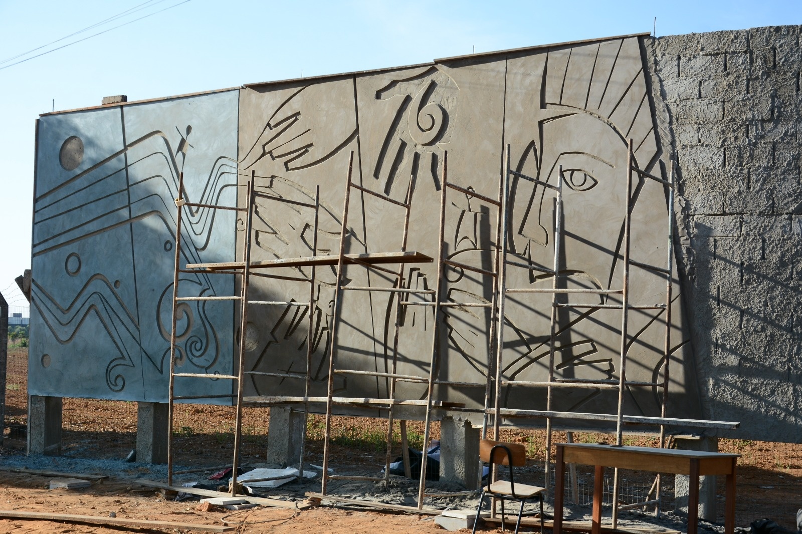 Mural científico celebra 20 anos da UFMT Sinop