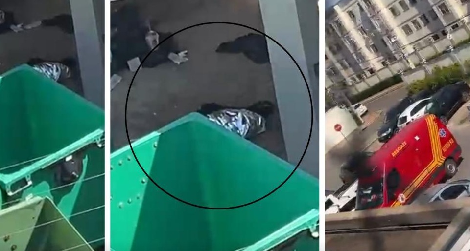 Bebê achado na lixeira de condomínio morreu logo após o parto