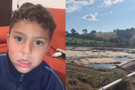Garoto de 5 anos autista não verbal é achado morto em poça formada por lona