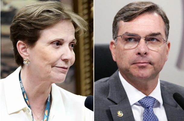 Tereza Cristina avisa aliados que aceitou ser vice de Flávio Bolsonaro