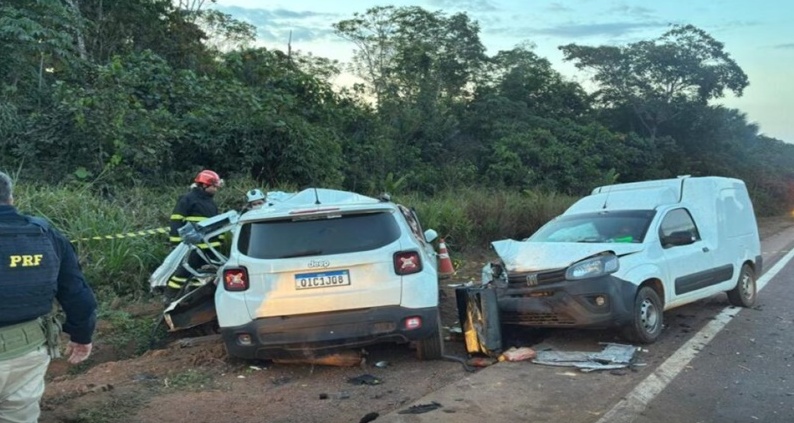 Jeep envolvido em grave acidente na BR-163 carregava drogas; dois ocupantes morreram