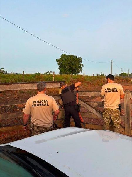 PF aperta cerco contra garimpo ilegal em MT e mais dois estados